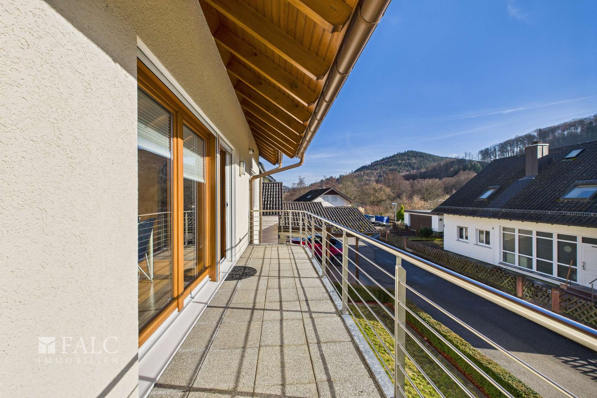 Aussicht Ost Balkon EG